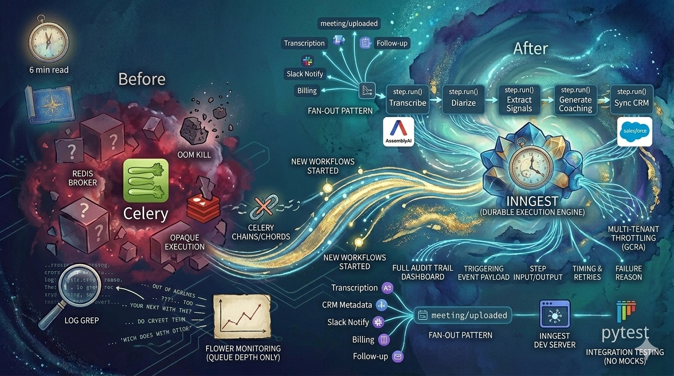 Banner for From Celery to Inngest: Why We Migrated Our Task Execution Layer