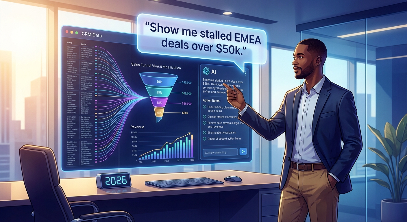 Best AI Tools for Querying CRM Data in Plain English (2026) | AmpUp