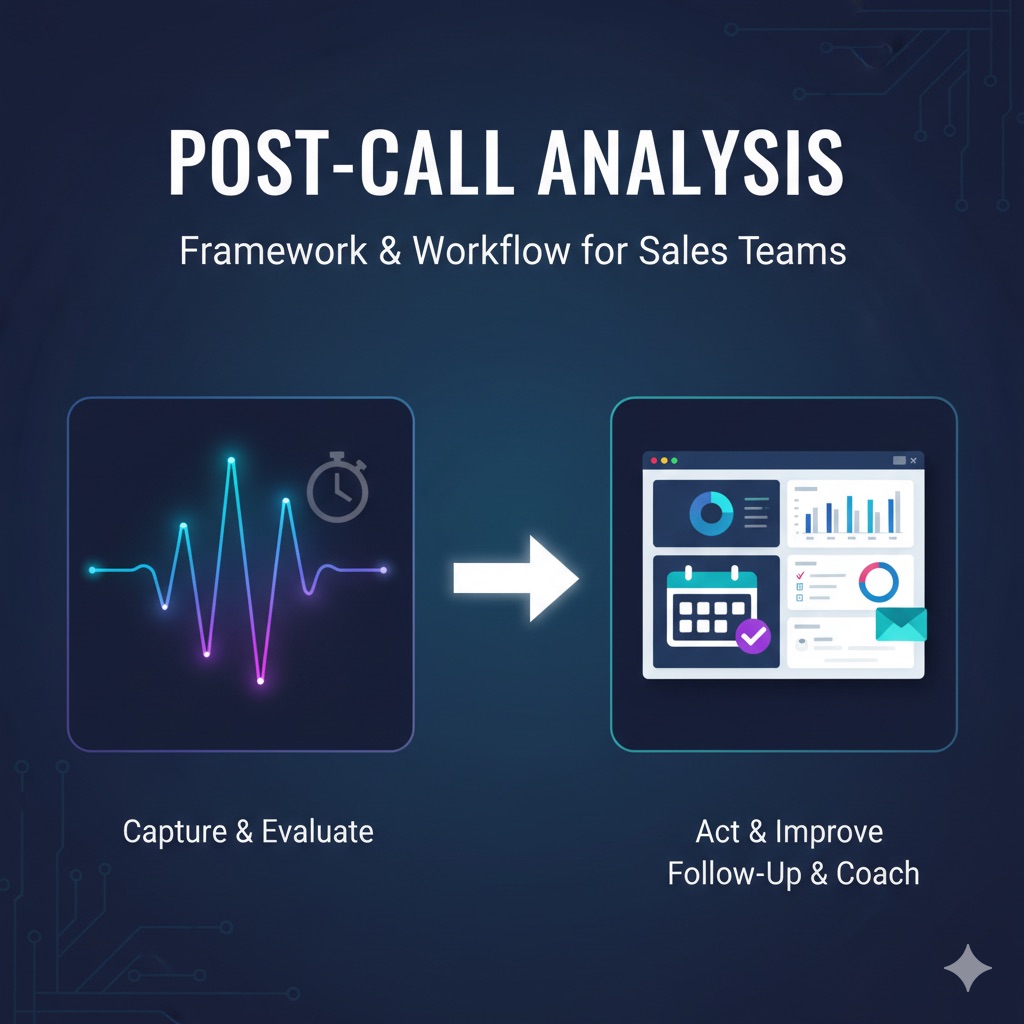 What Is Post-Call Analysis? Definition, Framework & Sales Workflow (2026)
